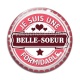 Cabochon Verre - je suis une belle soeur formidable