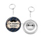 Porte clés décapsuleur - un super tonton