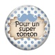 Cabochon Verre - pour un super tonton