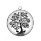 Pendentif Cabochon Argent - arbre de vie