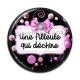 Cabochon Résine - une filleule qui déchire