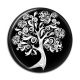 Cabochon Résine - arbre de vie