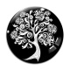 Cabochon Verre - arbre de vie