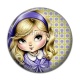 Cabochon Résine - petite fille