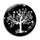 Cabochon Verre - arbre de vie