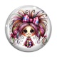 Cabochon Verre - petite fille