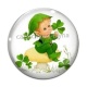 Cabochon Verre - petit lutin