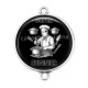 Connecteur Cabochon Argent - super cuisinier