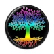 Cabochon Résine - arbre de vie