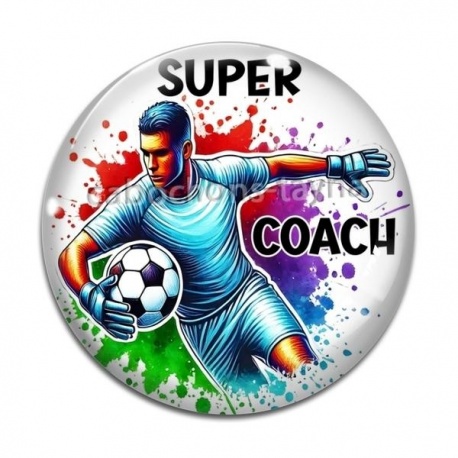 Cabochon Verre - super coach