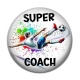 Cabochon Résine -  super coach