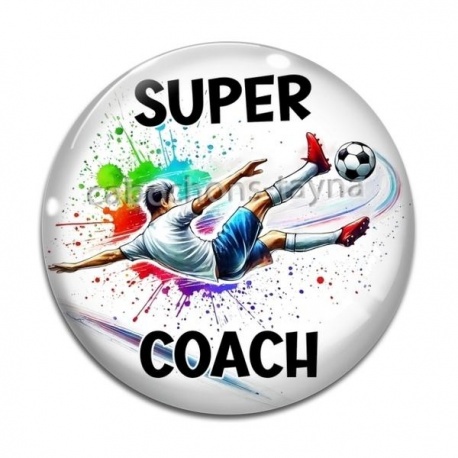 Cabochon Verre -  super coach