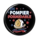 Cabochon Résine - un pompier formidable