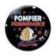 Cabochon Verre - un pompier formidable