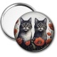 Miroir de poche - chat