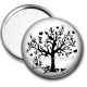 Miroir de poche - arbre de vie