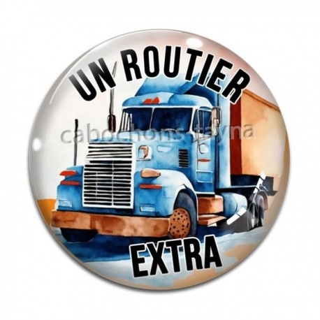 Cabochon Verre - un routier extra