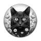 Cabochon Résine - chat