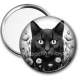 Miroir de poche - chat