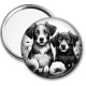 Miroir de poche - chien