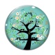 Cabochon Verre - arbre de vie