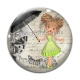 Cabochon Verre - petite fille 