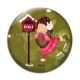 Cabochon Verre - petite fille