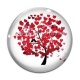 Cabochon Verre - arbre de vie