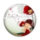 Cabochon Verre - petite fille