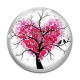 Cabochon Verre - arbre de vie