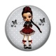 Cabochon Résine - petite fille