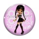 Cabochon Verre - petite fille