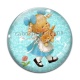 Cabochon Verre - petite fille