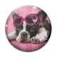Cabochon Verre - chien