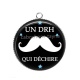 Pendentif Cabochon Argent - un DHR qui déchire