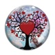 Cabochon Verre - arbre de vie