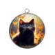 Pendentif Cabochon Argent - chaton