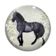 Cabochon Verre - cheval