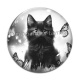 Cabochon Verre - chaton