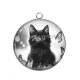 Pendentif Cabochon Argent - chaton