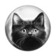 Cabochon Résine - chat