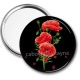 Miroir de poche - coquelicot
