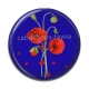 Cabochon Résine - coquelicot