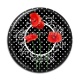 Cabochon Résine - coquelicot