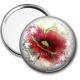 Miroir de poche - coquelicot