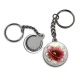Porte clés - coquelicot