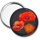 Miroir de poche - coquelicot