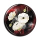Cabochon Résine - coquelicot