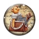 Cabochon Verre - nounours