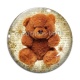 Cabochon Verre - nounours